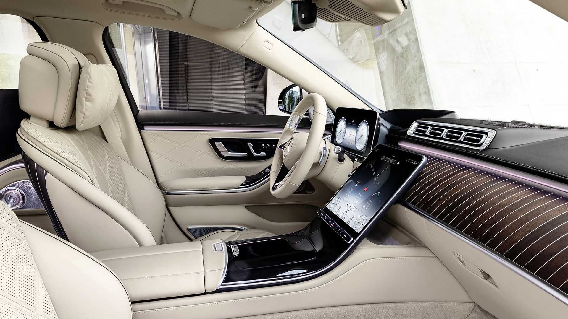 Mercedes-Benz S-Class Maybach  مرسدس بنز اس کلاس میباخ نمای داخلی