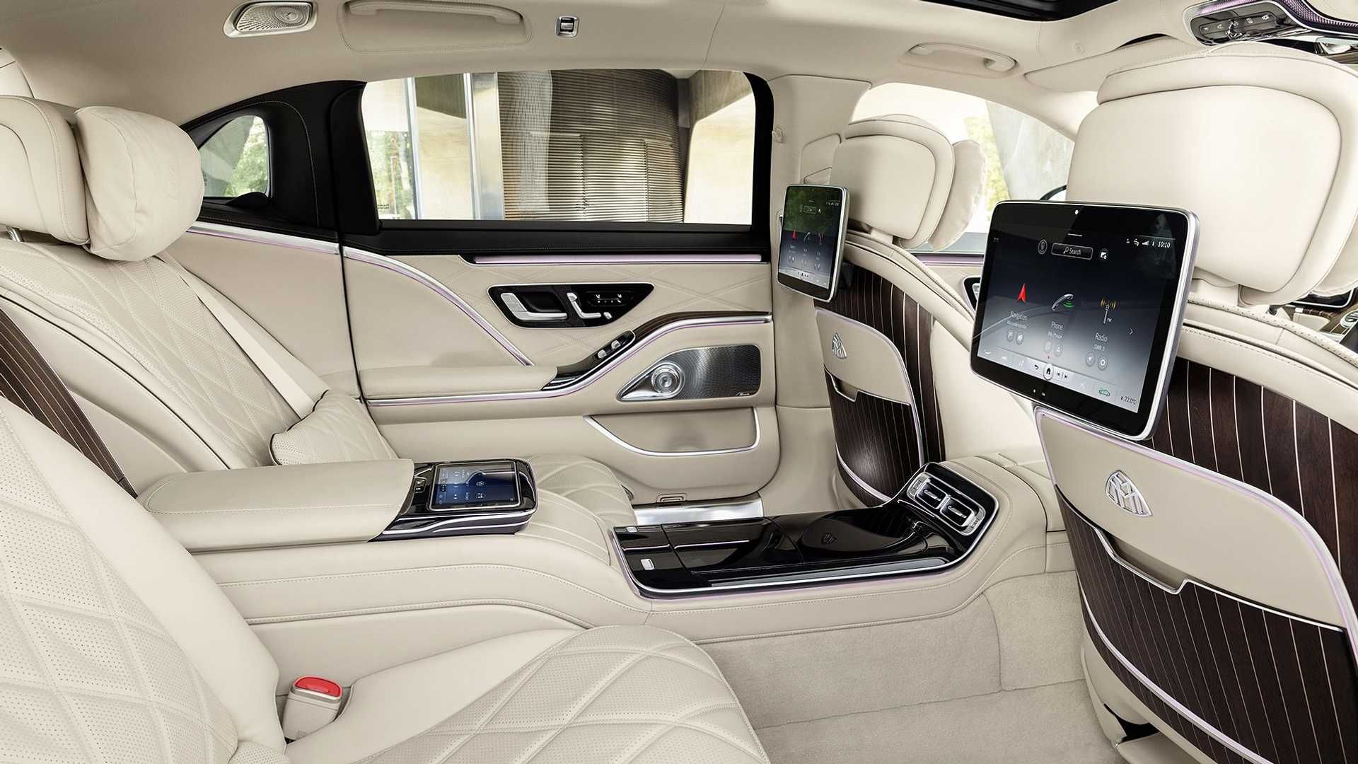 Mercedes-Benz S-Class Maybach  مرسدس بنز اس کلاس میباخ نمای داخلی