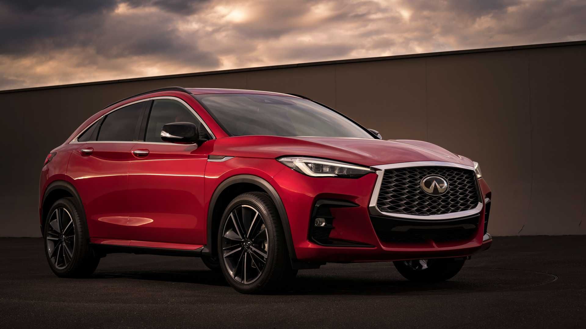  Infiniti QX55 شاسی بلند اینفینیتی کیوایکس55 نمای بدنه