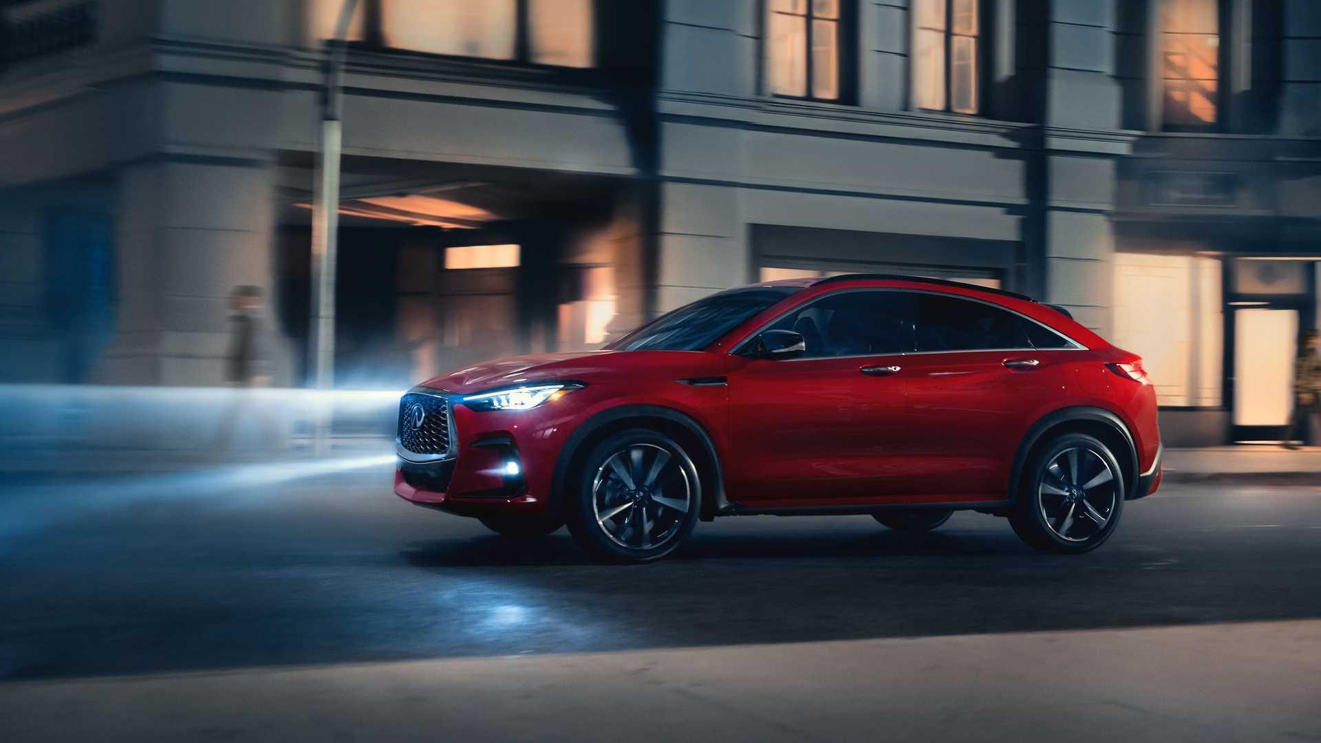  Infiniti QX55 شاسی بلند اینفینیتی کیوایکس55 نمای بدنه