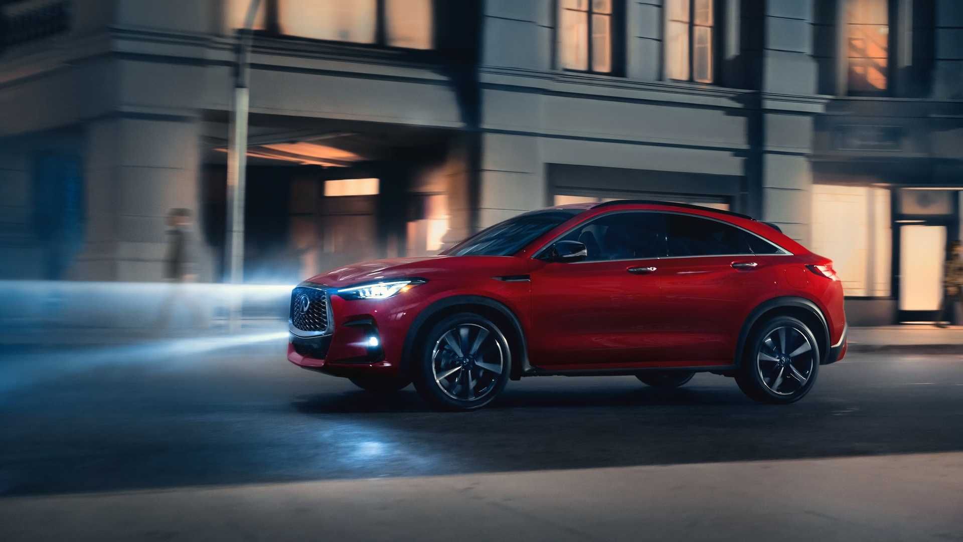  Infiniti QX55 شاسی بلند اینفینیتی کیوایکس55 نمای بدنه