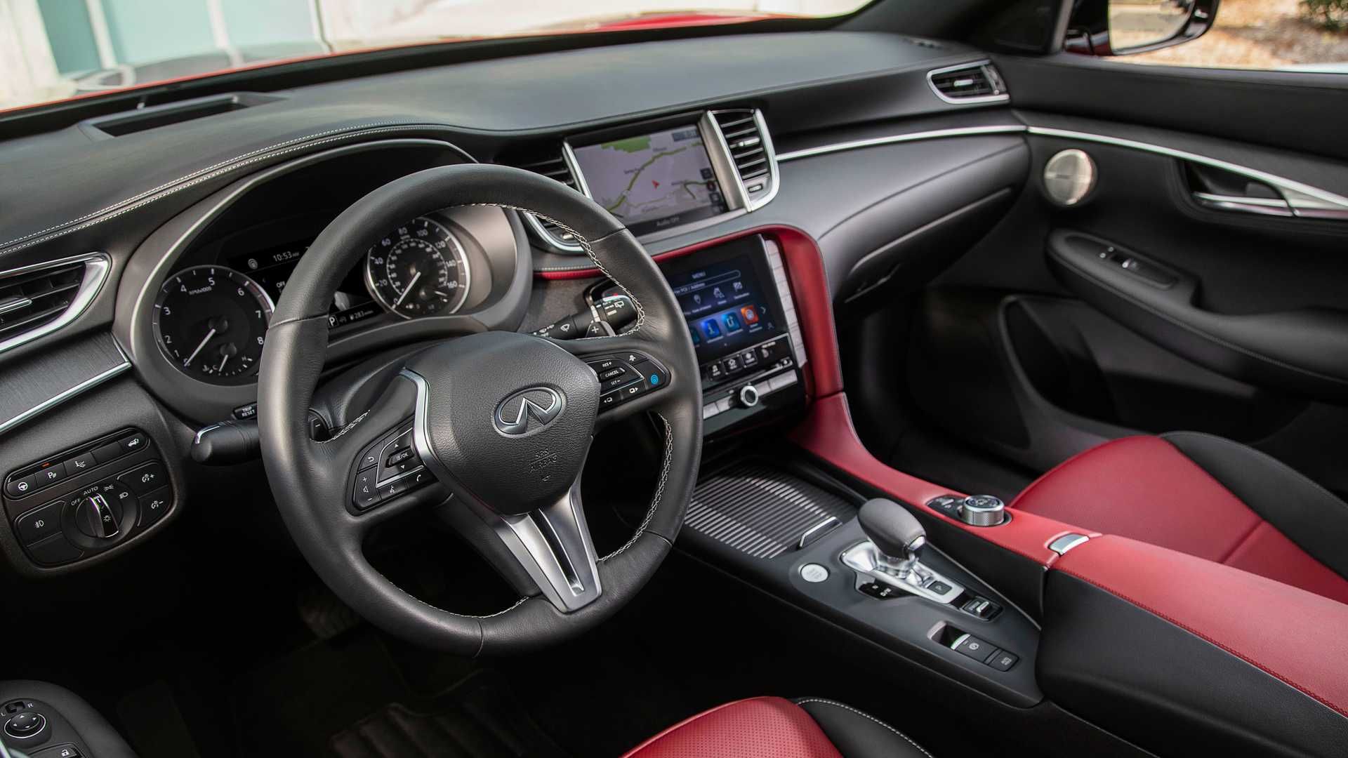  Infiniti QX55 شاسی بلند اینفینیتی کیوایکس55 نمای داخلی