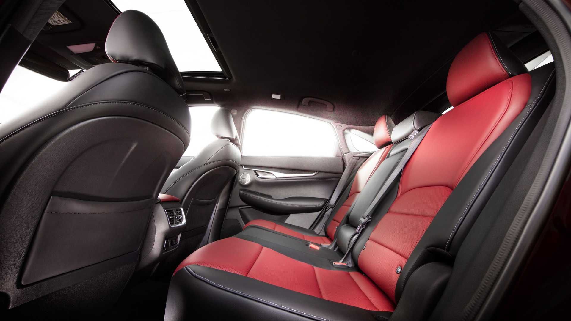  Infiniti QX55 شاسی بلند اینفینیتی کیوایکس55 نمای داخلی