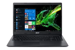 نمای جلو لپ تاپ ایسر اسپایر 3 مدل A315 با صفحه روشن