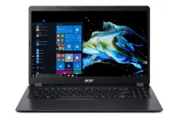 نمای جلو لپ تاپ ایسر EX215-51-30TN با صفحه روشن