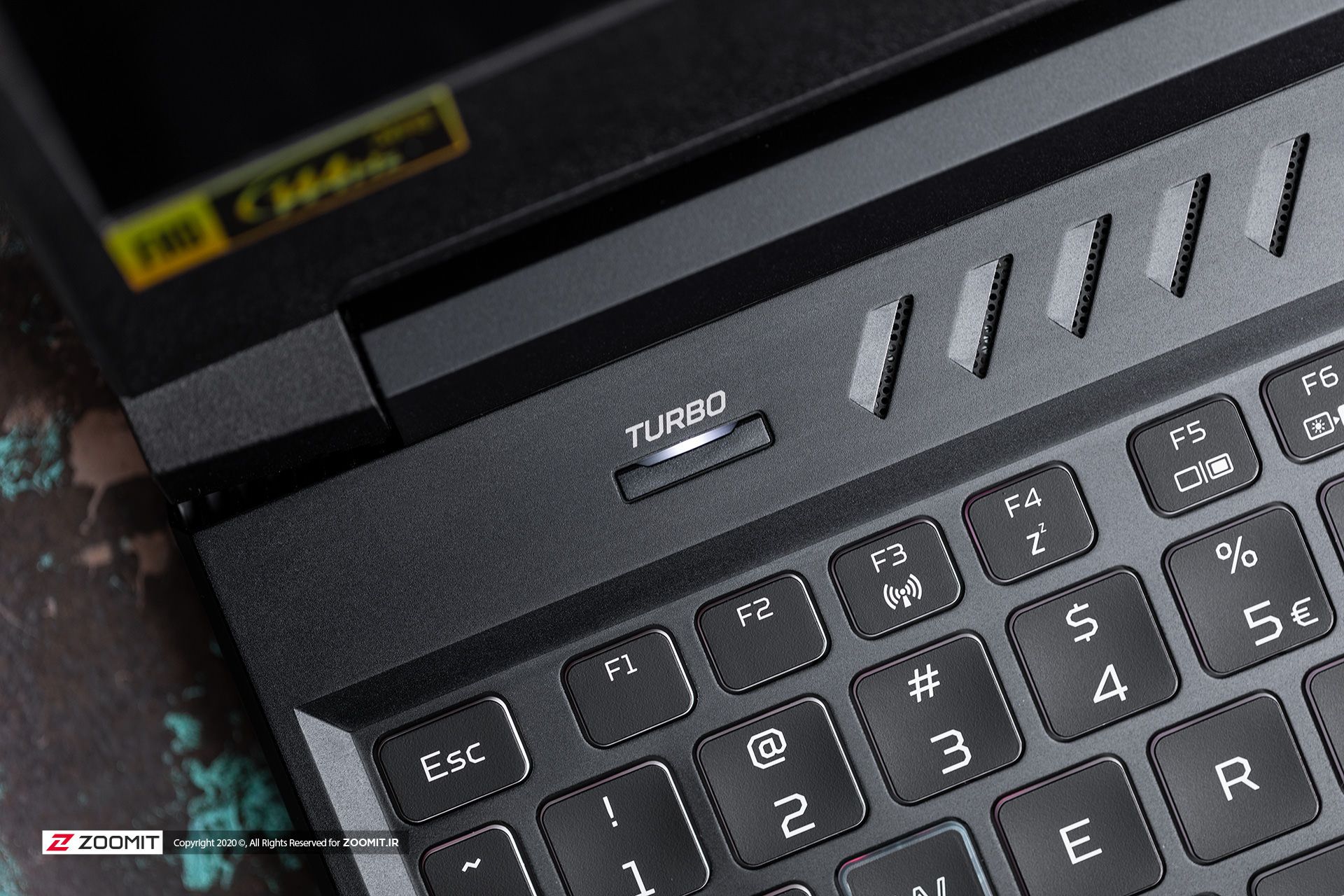 کلید توربو در لپ تاپ ایسر هلیوس ۳۰۰