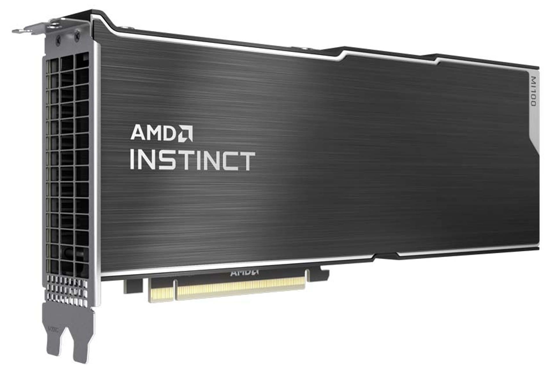 مرجع متخصصين ايران نماي سه رخ پردازنده گرافيكي AMD Instinct MI100