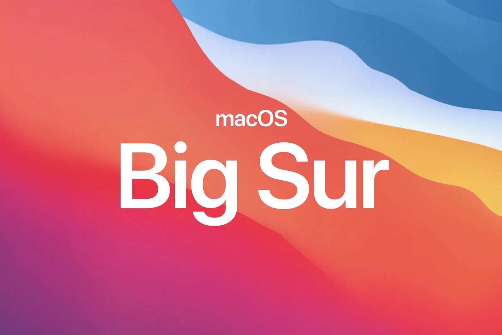 لوگو مک او اس بیگ سر / Apple macOS Big Sur اپل