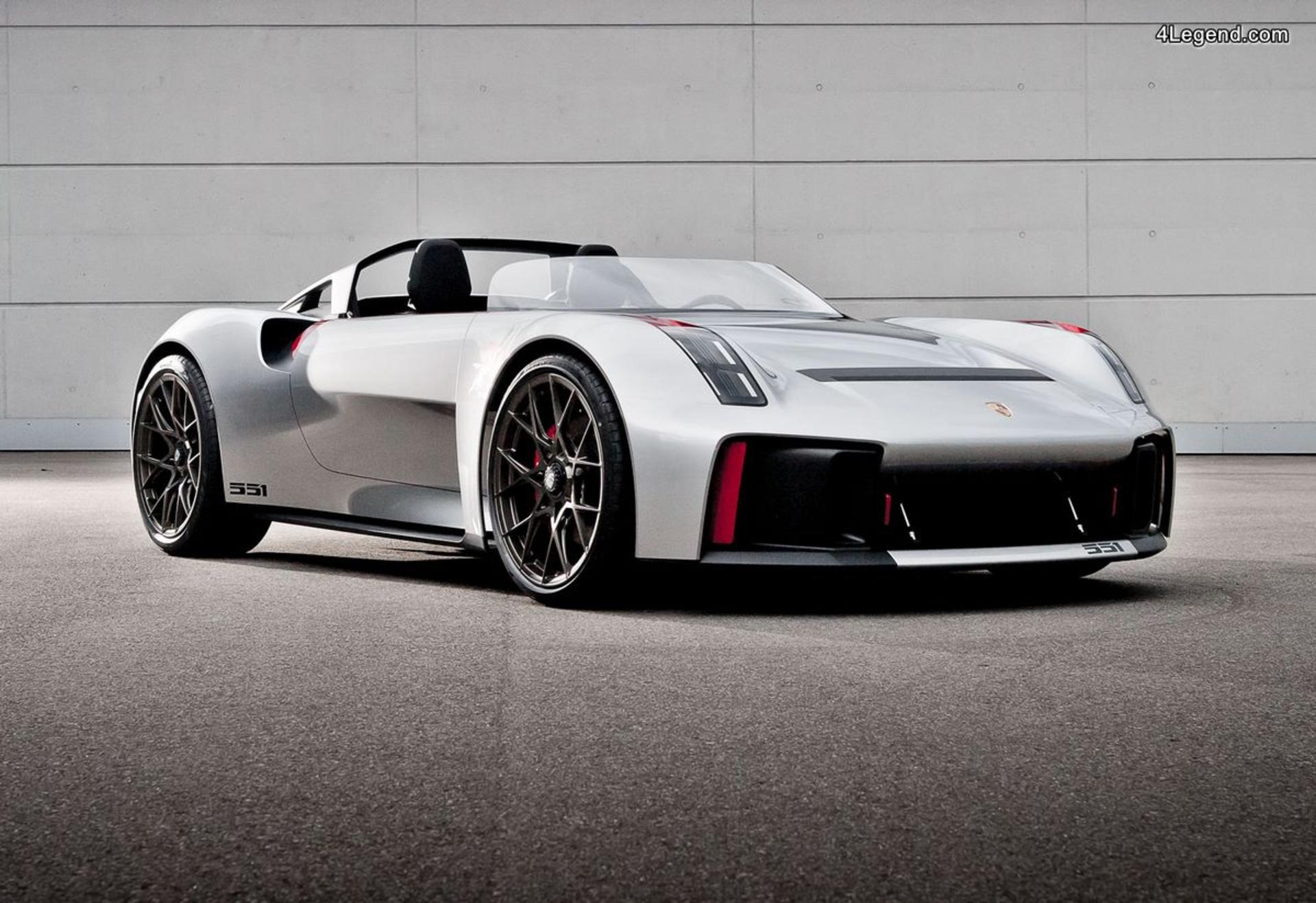 porsche 551 concept پورشه 551 مفهومی