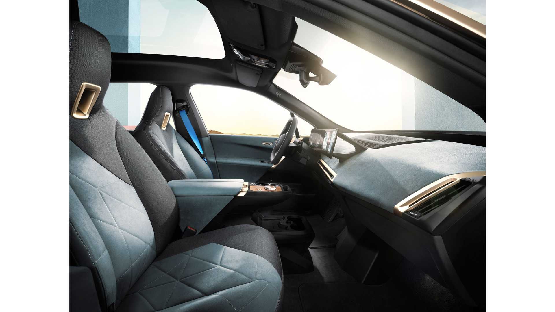 BMW iX شاسی بلند برقی بی ام و آی ایکس فضای داخلی