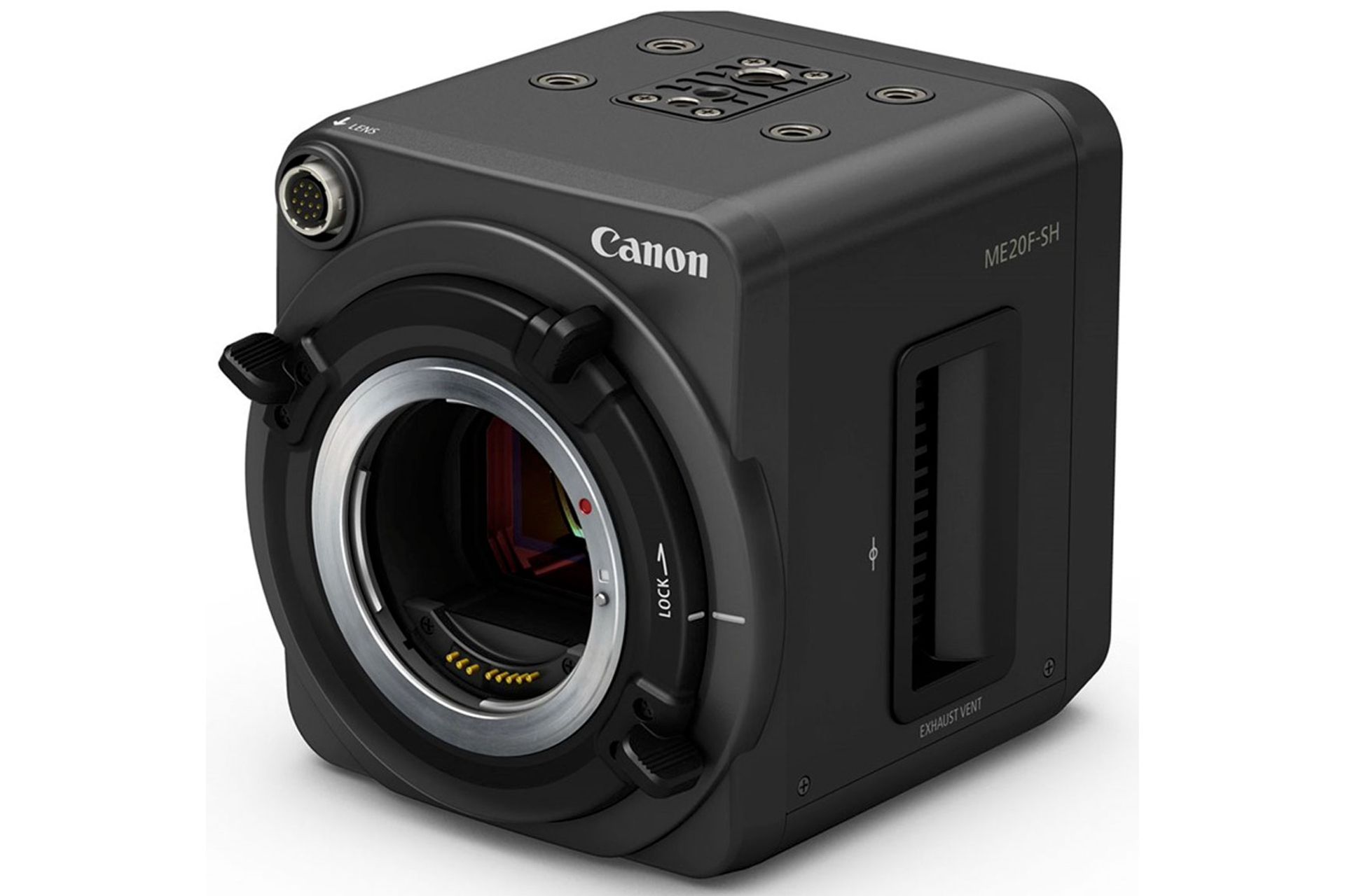 مرجع متخصصين ايران دوربين كانن Canon ME20F-SH از نماي سه رخ جلو