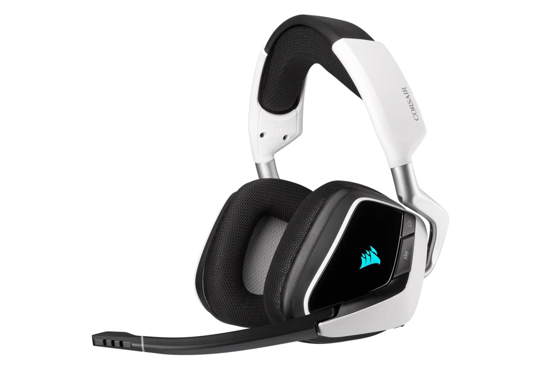 هدست گیمینگ کورسیر VOID RGB الیت وایرلس Corsair VOID RGB Elite Wireless سفید