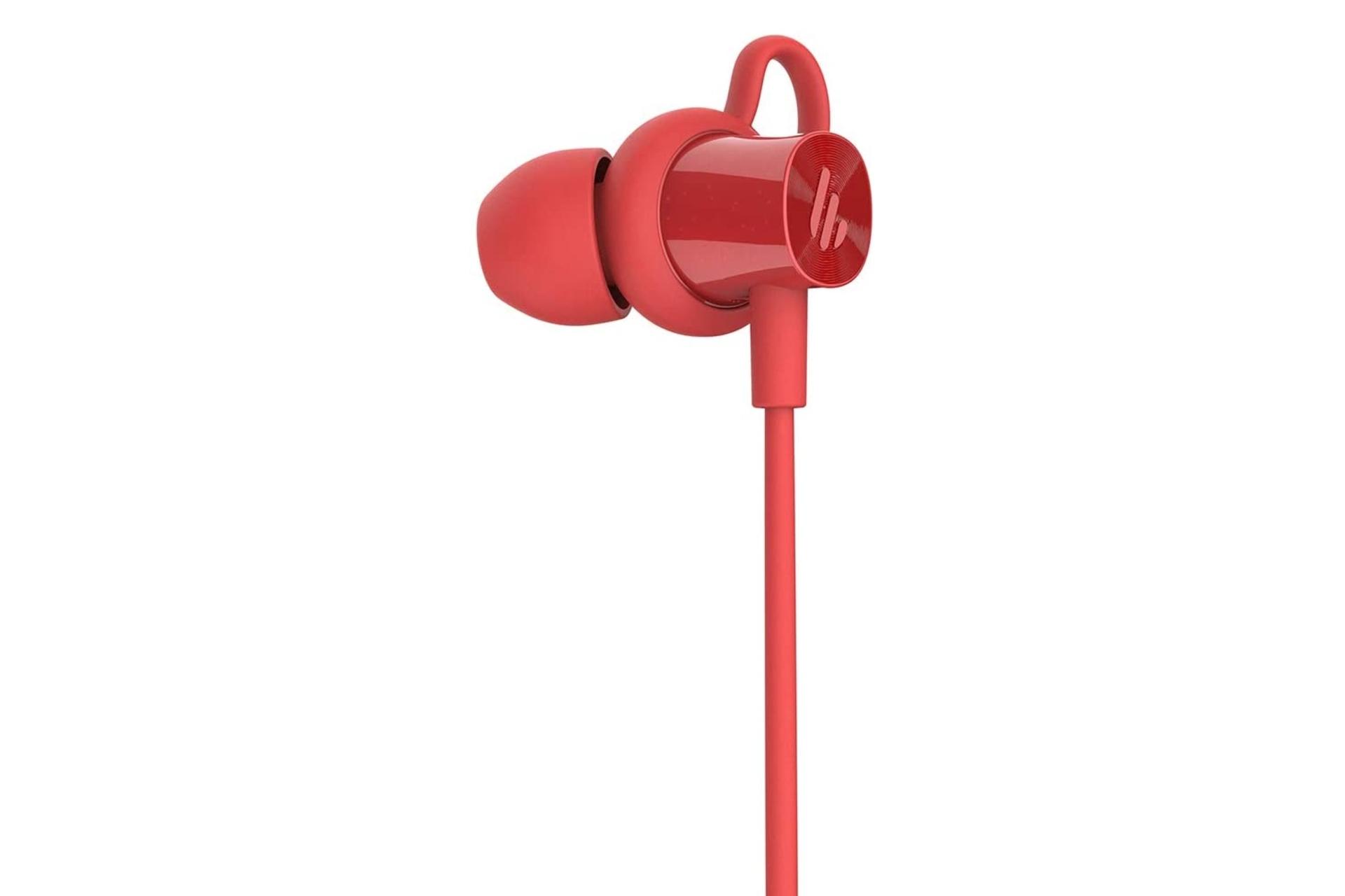 نمای جانبی هدفون بی سیم ادیفایر Edifier W200BTSE قرمز