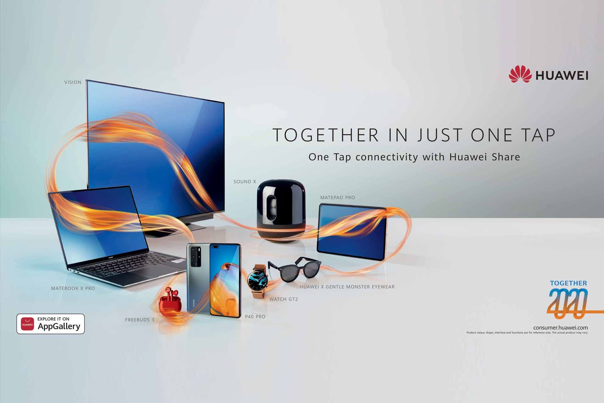 دستگاه های اکوسیستم وشمند N+8+1 هواوی