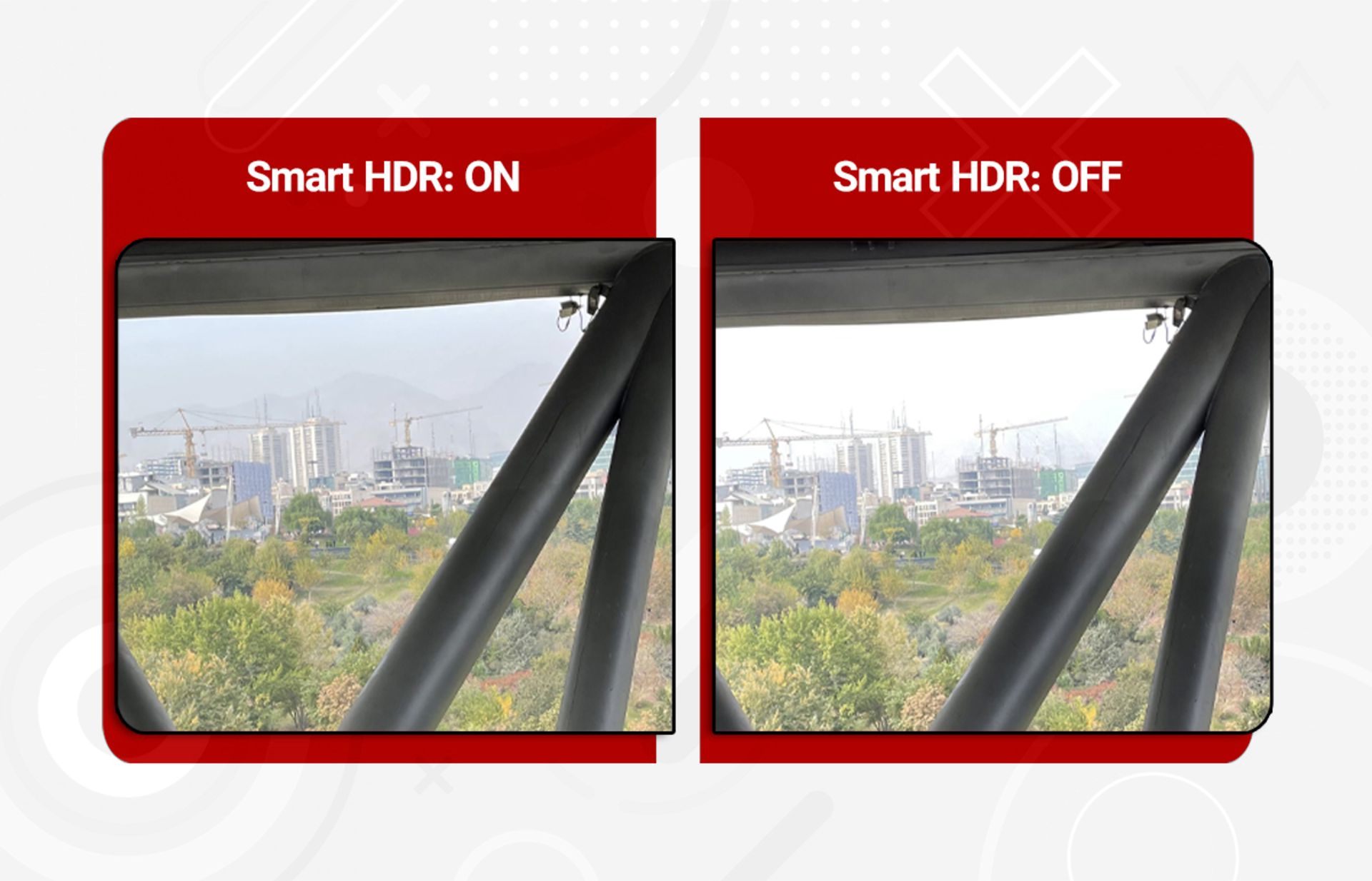 مرجع متخصصين ايران تأثير Smart HDR بر عكس‌هاي آيفون ۱۲ پرو