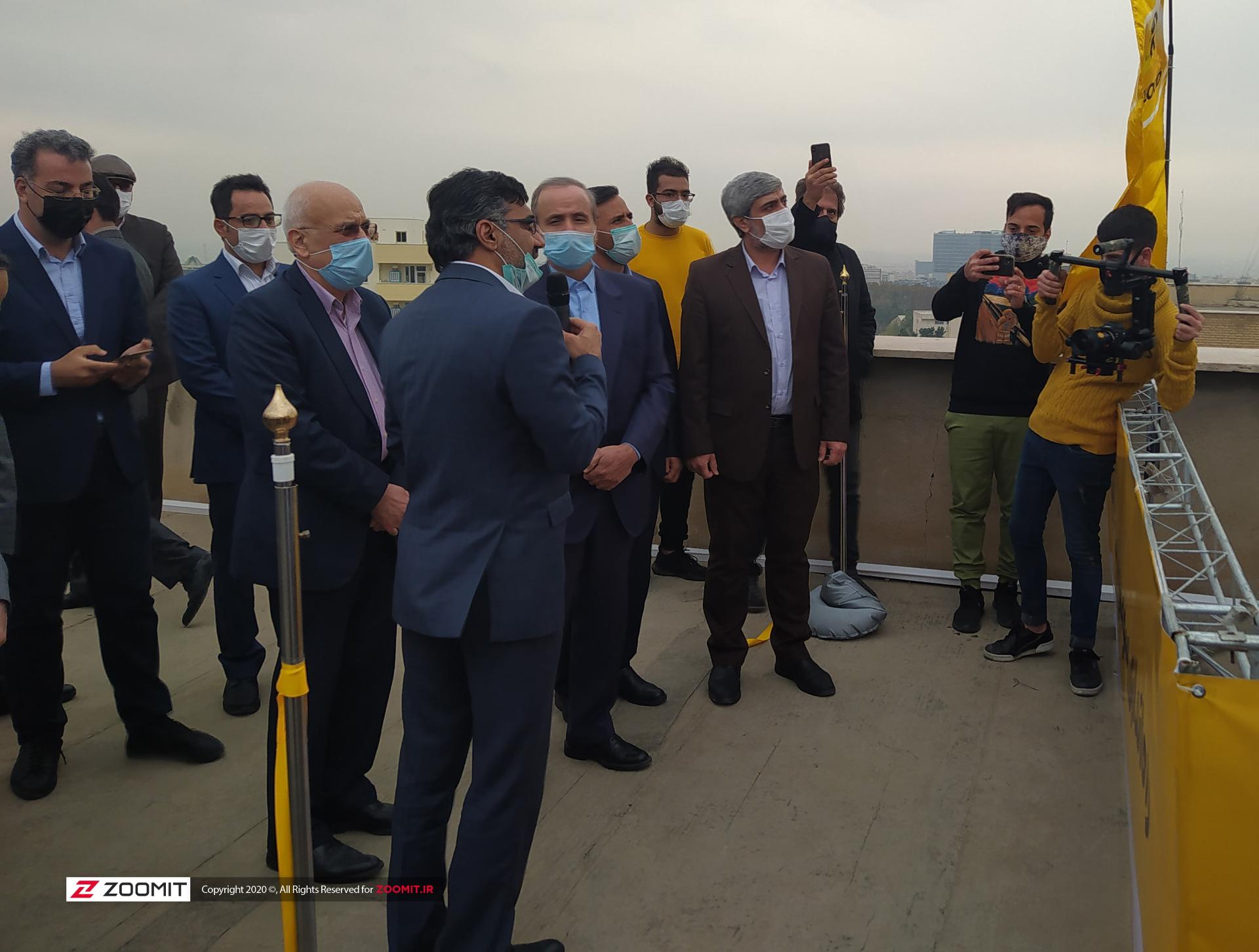 مدیرعامل ایرانسل در افتتاح سومین سایت ۵ جی / 5G ایران