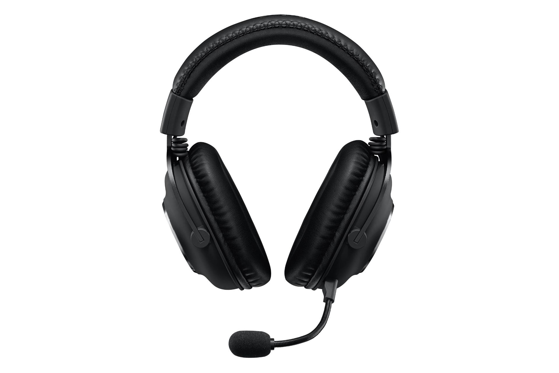 نمای روبرو هدست گیمینگ لاجیتک Logitech G PRO X