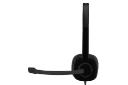 نمای کناری هدست لاجیتک Logitech H151 مشکی