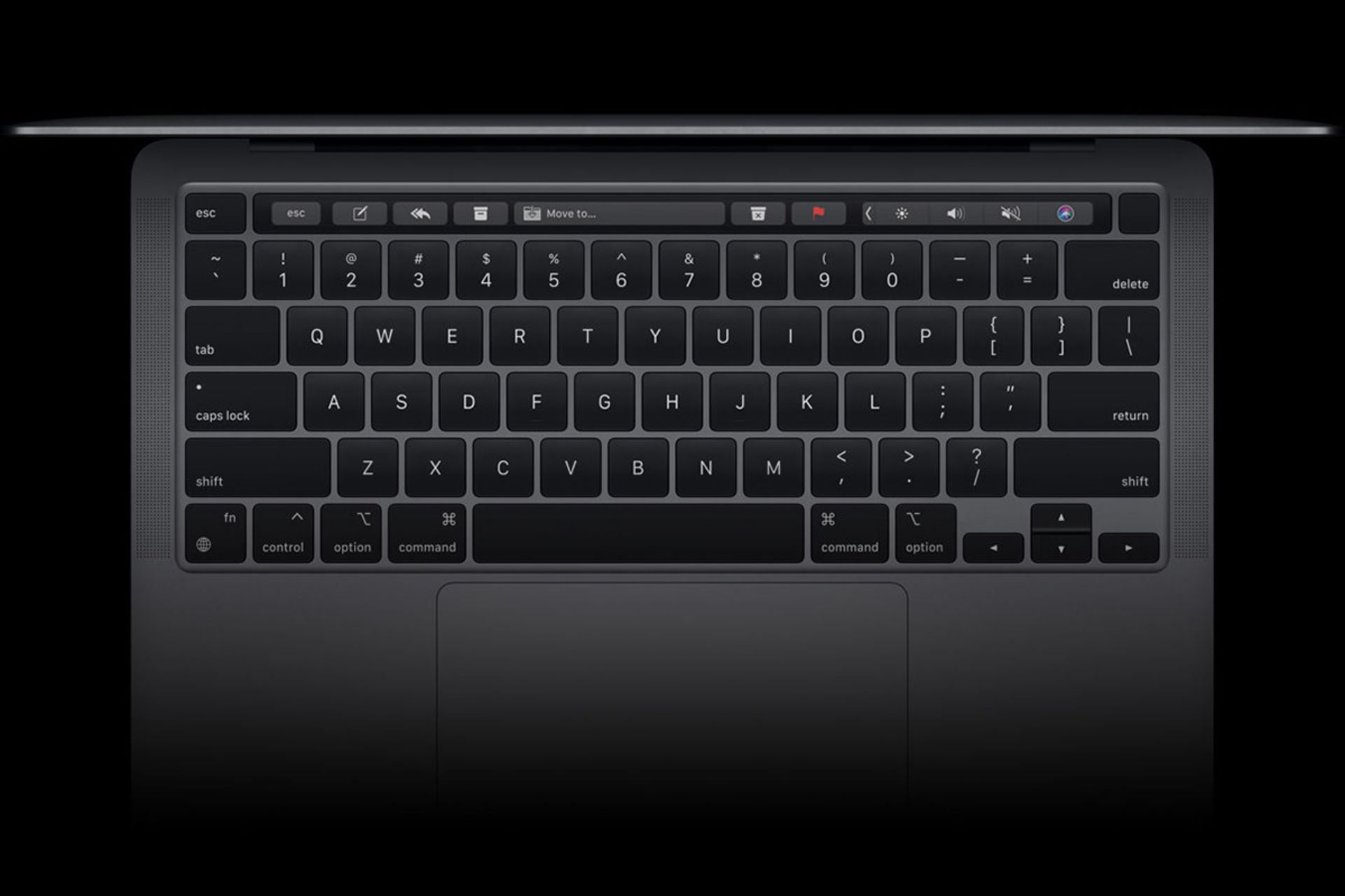 صفحه کلید مک بوک پرو ۱۳ ۲۰۲۱