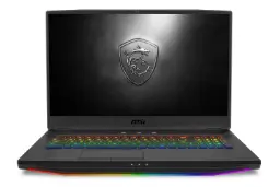 نمای جلو لپ تاپ ام اس آی GT76 تایتان 10SGS