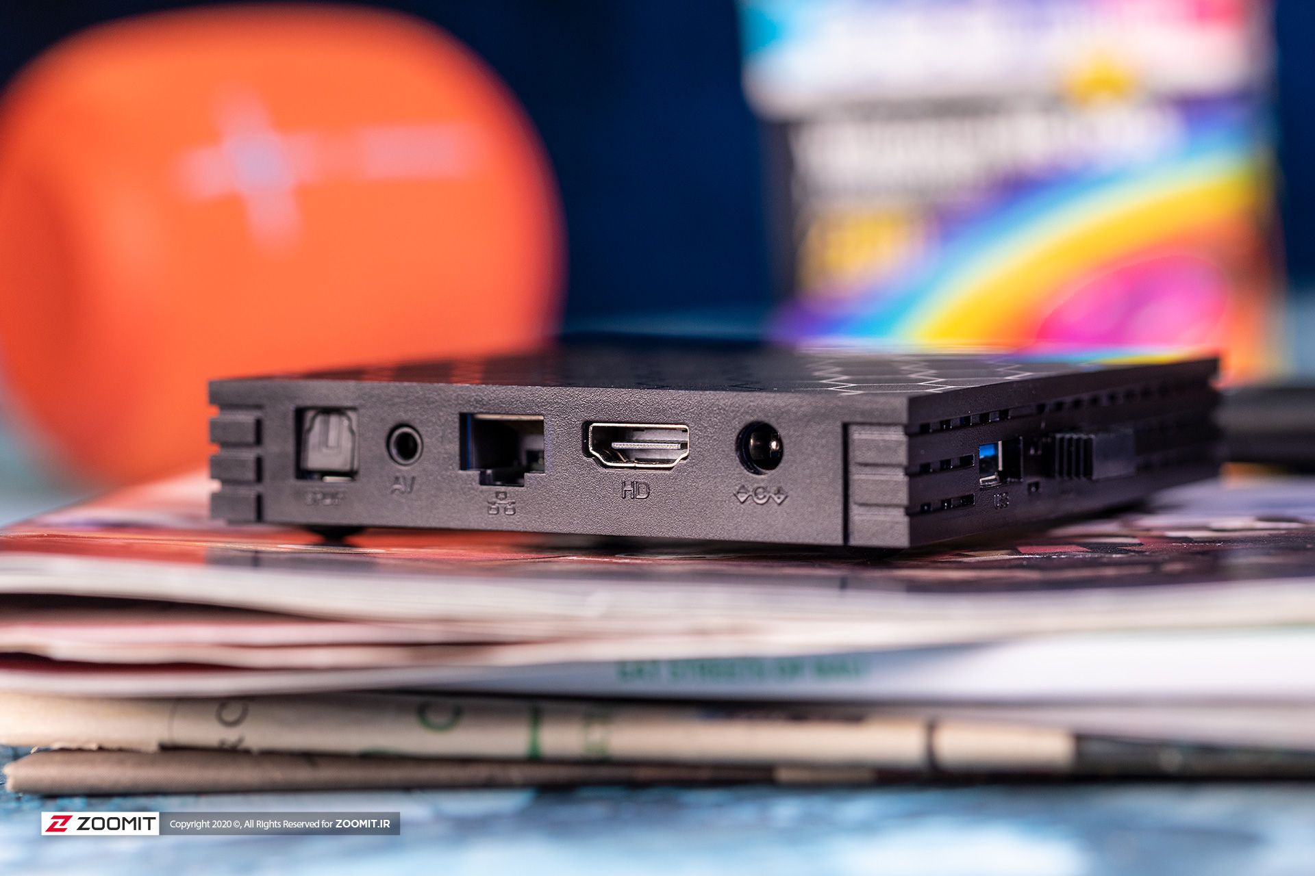 نماوا تی وی درگاه HDMI و شبکه و SPDIF