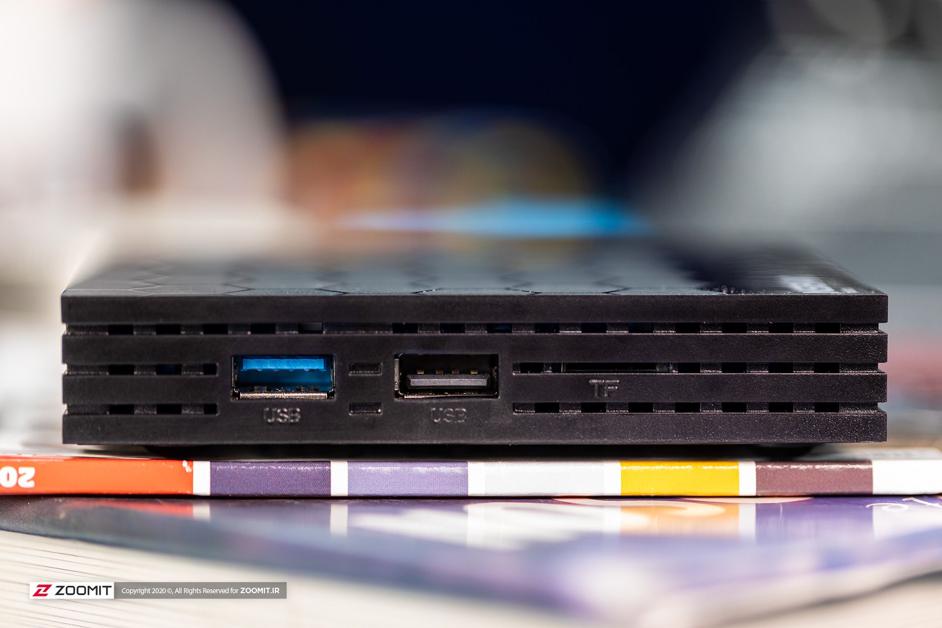 نماوا تی وی درگاه USB و کارت خوان