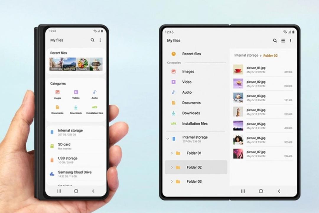 رابط کاربری One UI 3.0