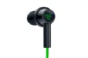 نمای پشت هدفون ریزر Razer Hammerhead Duo سبز کنسول