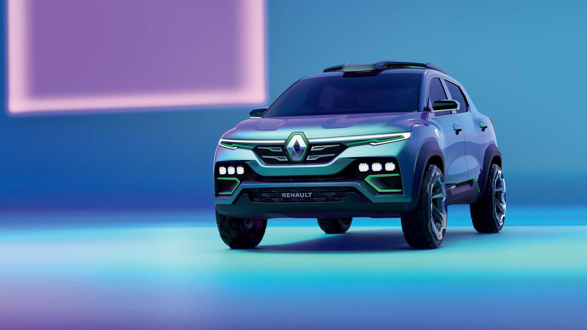 نمای جلو کراس اور رنو کیگر / Renault Kiger Crossover 