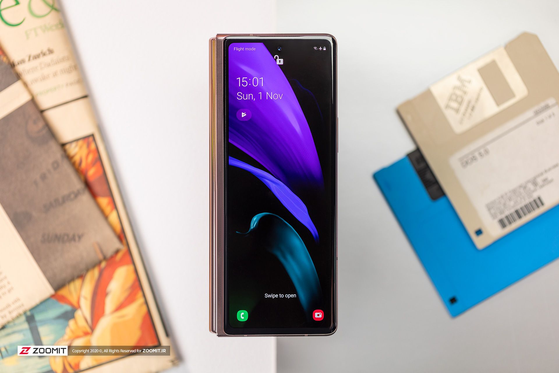 نمایشگر کاور گلسی زد فولد ۲ سامسونگ Samsung Galaxy Z Fold 2