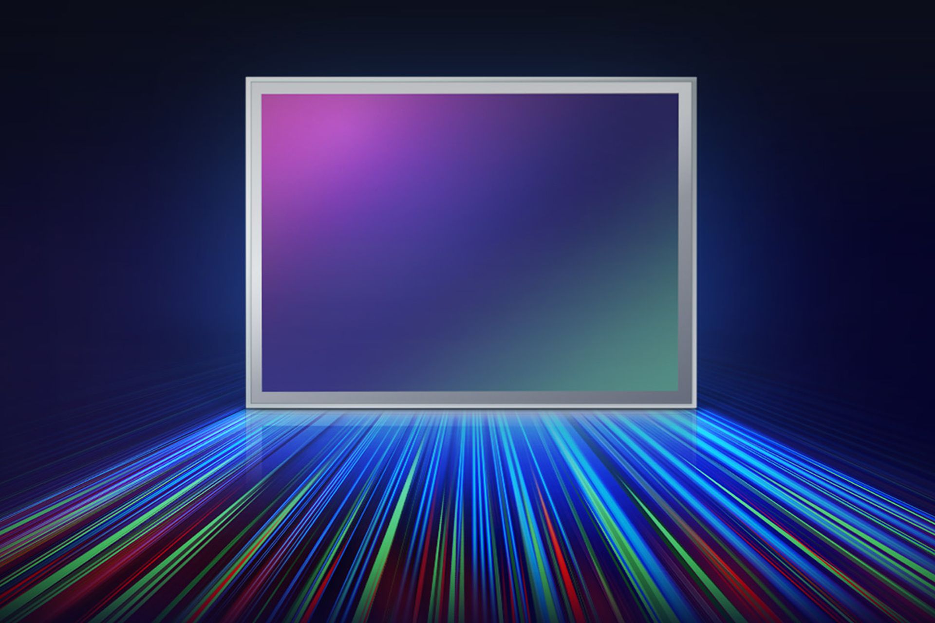 سنسور ToF سامسونگ Vizion 33D از نمای جلو طرح گرافیکی