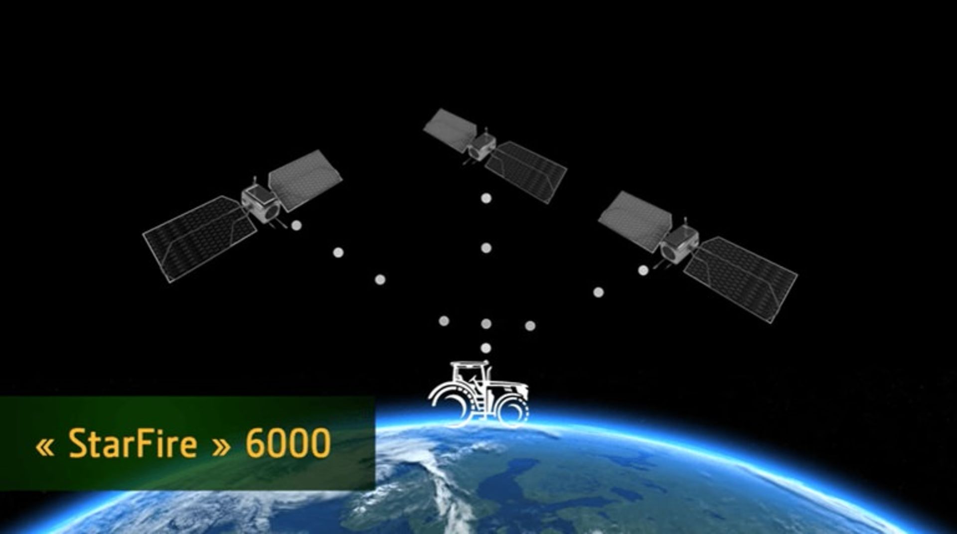 چند ماهواره و یک تراکتور سامانه استارفایر