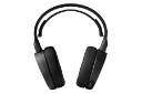 نمای روبرو هدست گیمینگ استیل سریز SteelSeries Arctis 3 مشکی