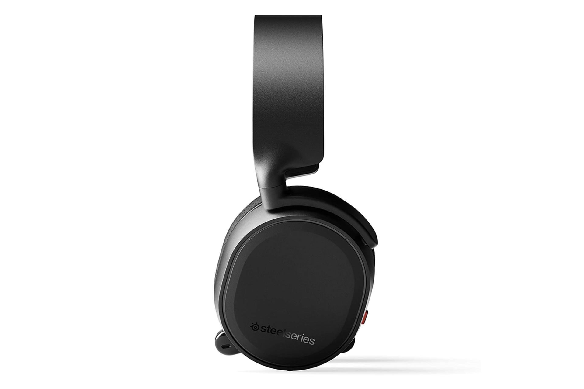 نمای کناری هدست گیمینگ استیل سریز Arctis 3 نسخه کنسول SteelSeries Arctis 3 Console Edition