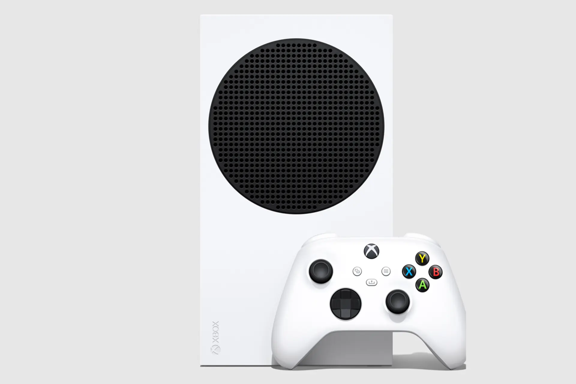 Xbox Series S / ایکس باکس سری اس نمای جلو با دسته
