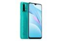 نمای نیمرخ گوشی شیائومی ردمی نوت 9 نسخه 4G رنگ سبز