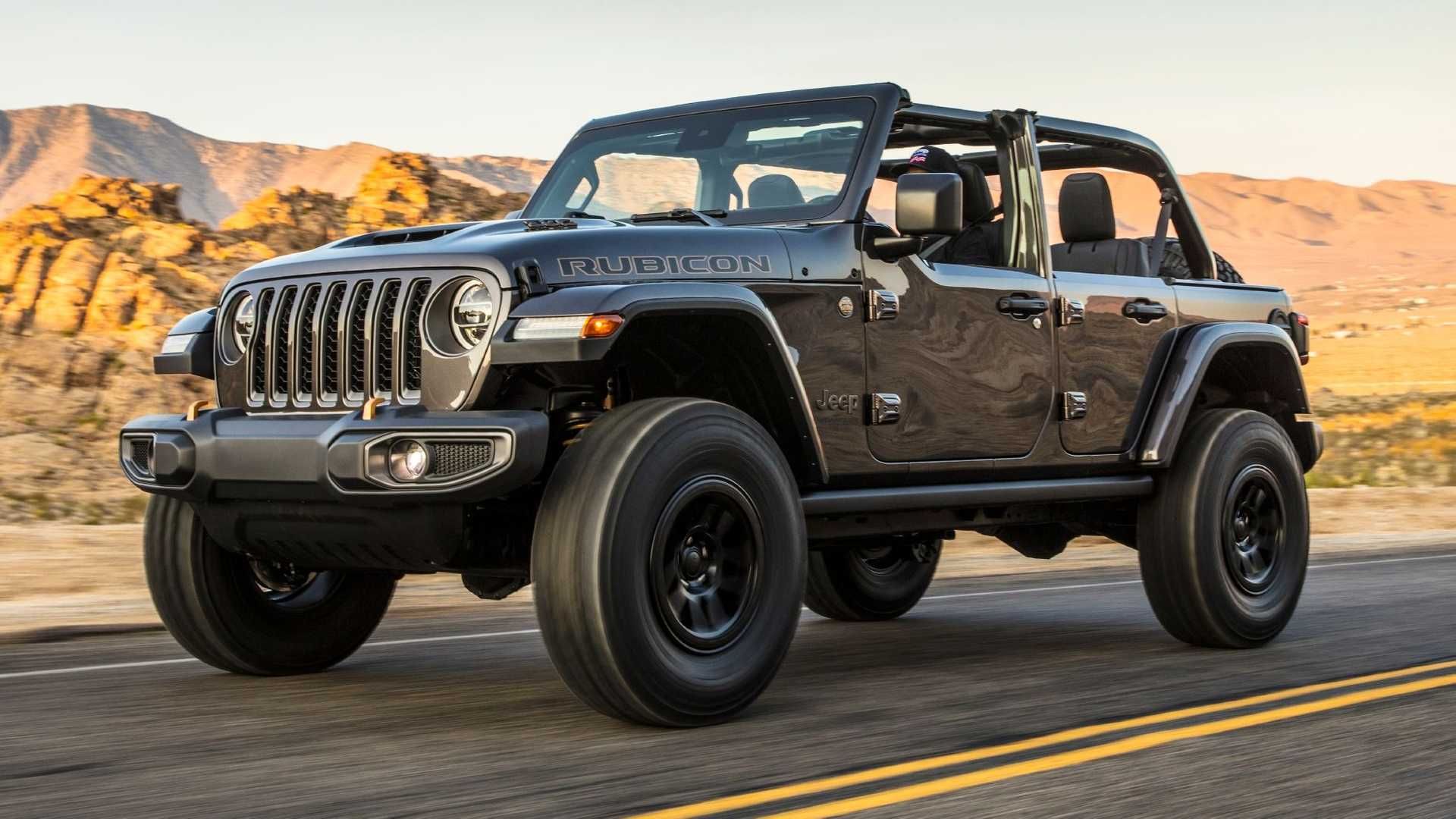 جیپ رانگلر روبیکان / Jeep Wrangler Rubicon 392 در جاده