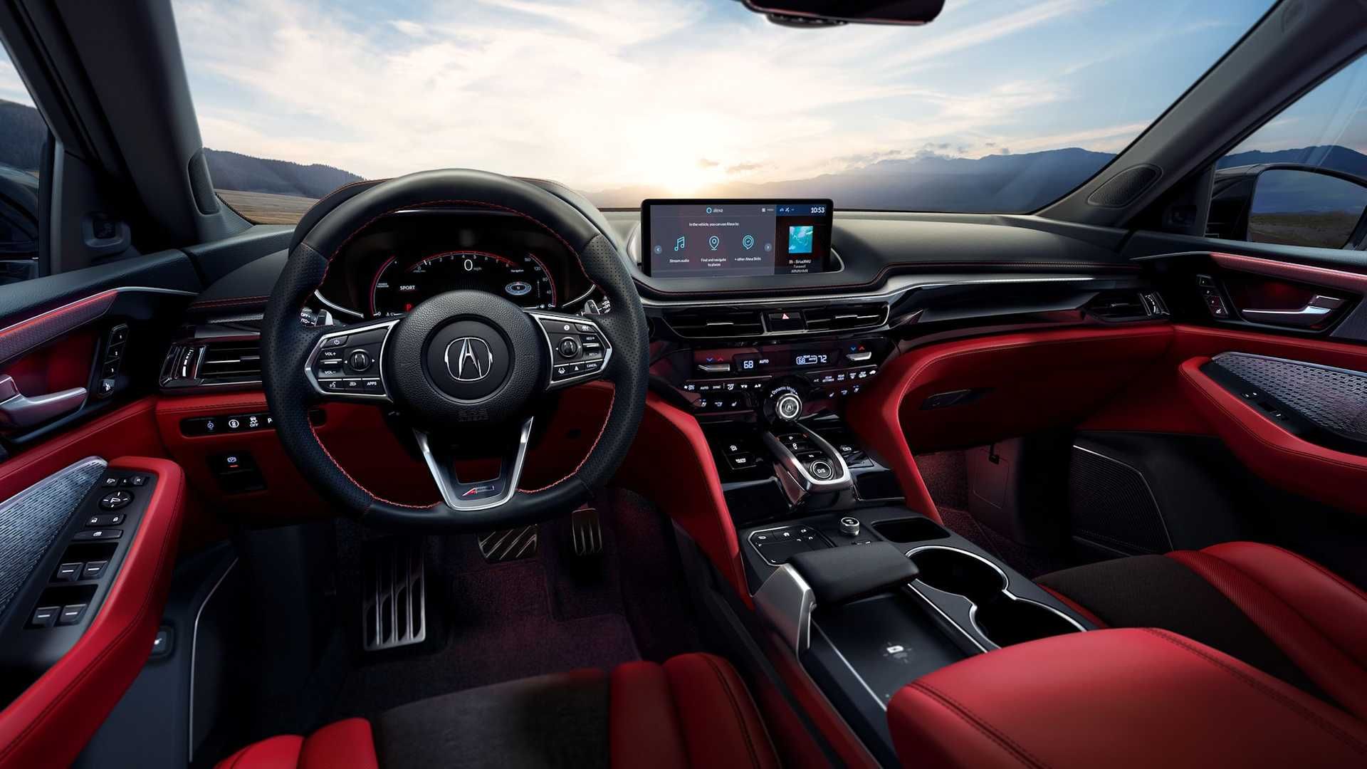 Acura MDX آکورا ام دی ایکس 2021 نمای کابین 