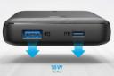 درگاه پاور بانک انکر PowerCore Essential 20000 PD با ظرفیت 20000 میلی‌آمپر ساعت Anker PowerCore Es