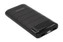 نمای چپ پاور بانک کملیون PS679 با ظرفیت 16000 میلی‌آمپر ساعت Camelion PS679 16000mAh مشکی
