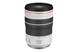 نمای ایستاده لنز کانن RF 70-200 رنگ سفید