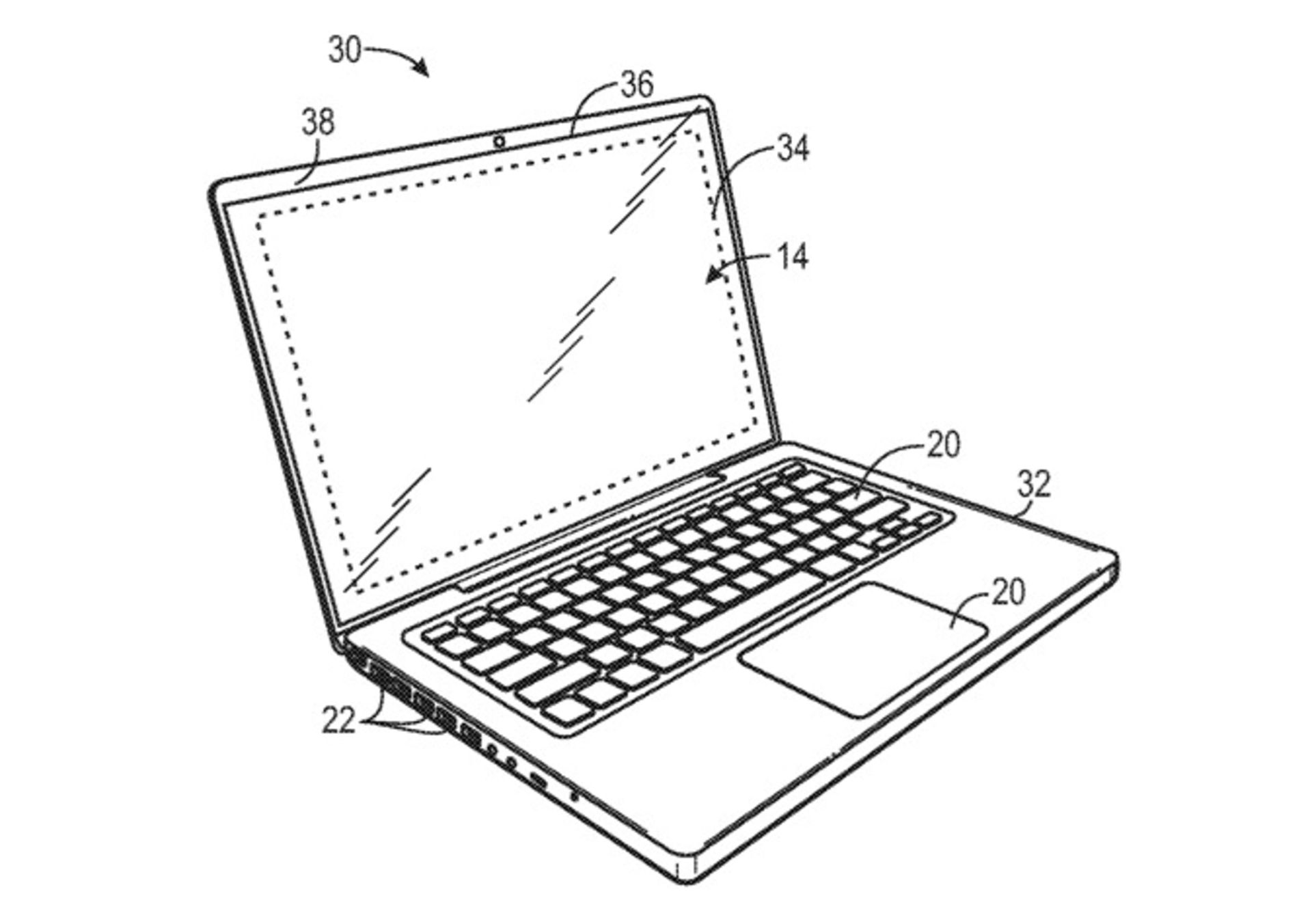 پتنت جدید اپل مرتبط با نمایشگرهای کاملا بی‌حاشیه