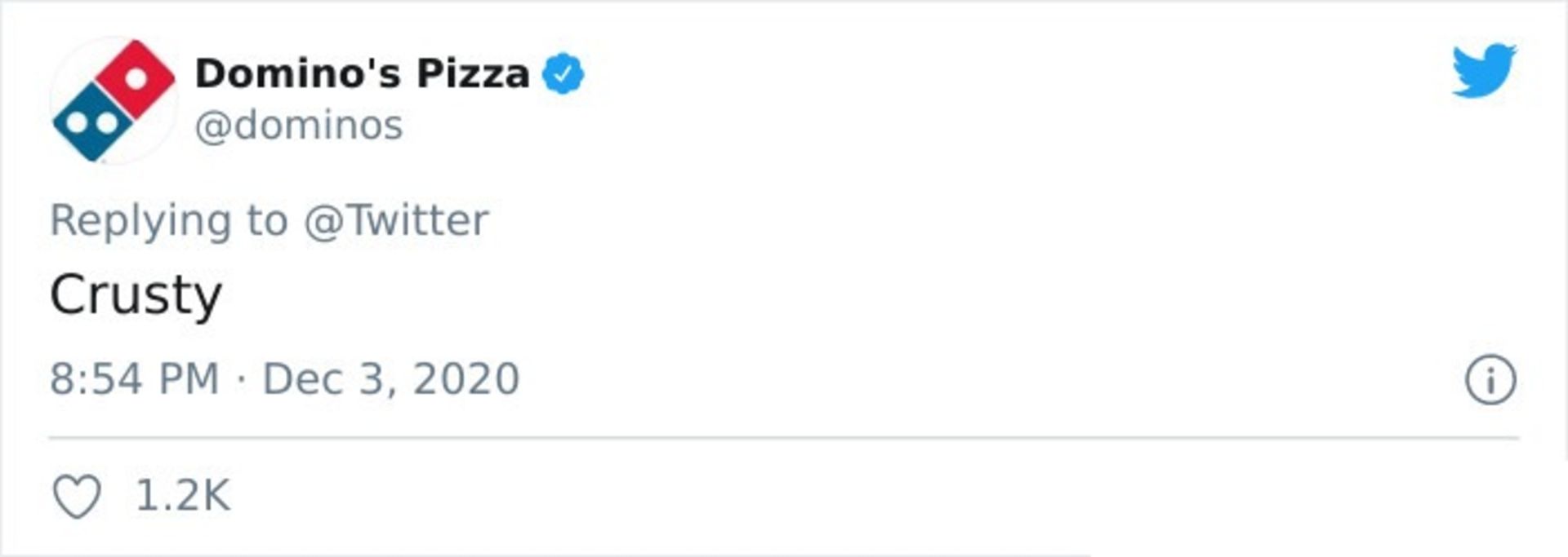 توییت دومینوز پیتزا