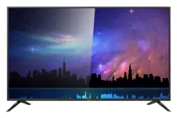 نمای جلو تلویزیون جی پلاس 50GH412N با صفحه روشن