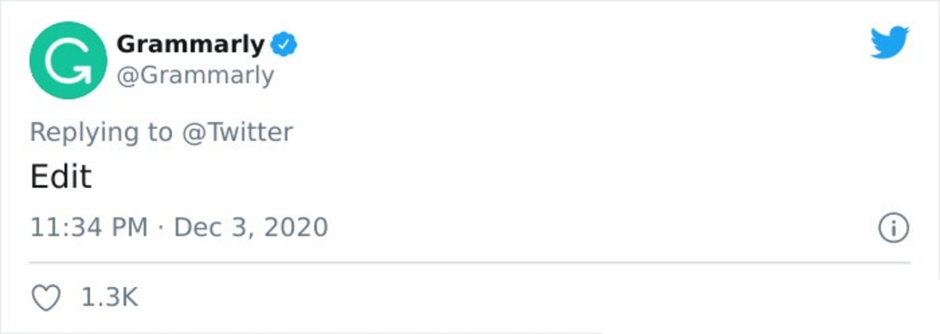 توییت گرامرلی