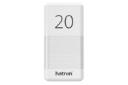 پاور بانک هترون HPB2081 با ظرفیت 20000 میلی‌آمپر ساعت Hatron HPB2081 20000mAh سفید