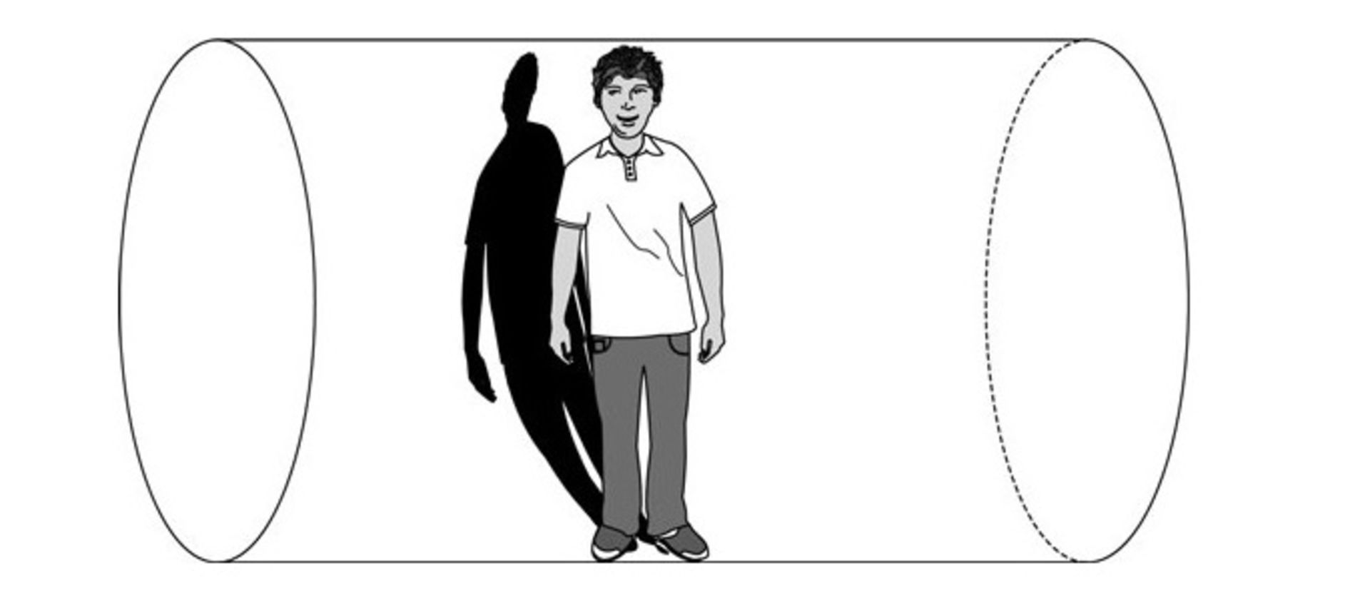 بازتاب تصویر دوبعدی از جسم سه بعدی در سطح