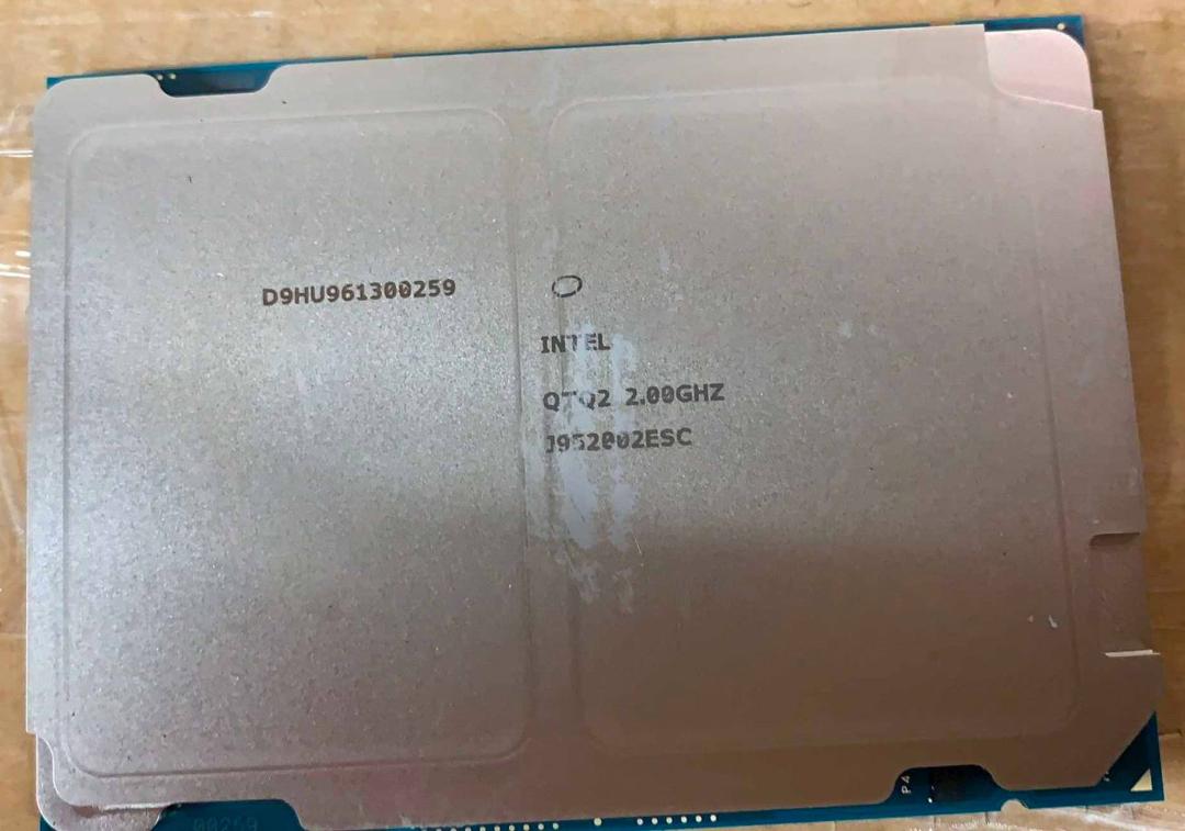 بخش جلویی تراشه سفایر رپیدز اینتل / Intel Sapphire Rapids فاش شده