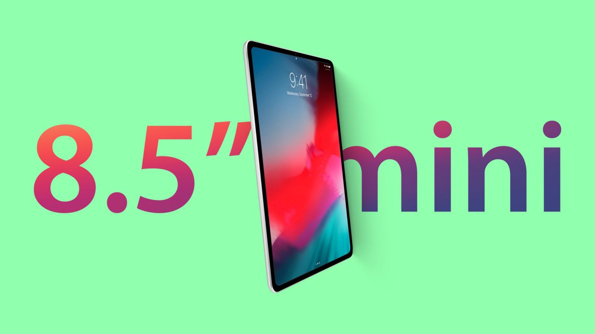 طرح مفهومی از بازطراحی آیپد مینی نسل ۶