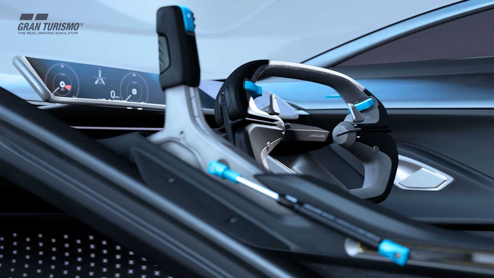 Jaguar Vision Gran Turismo SV ابرخودرو مفهومی جگوار گرن توریسمو